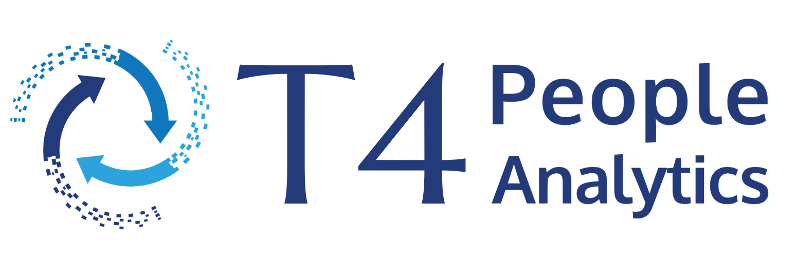 T4 People Analytics Logo Blue